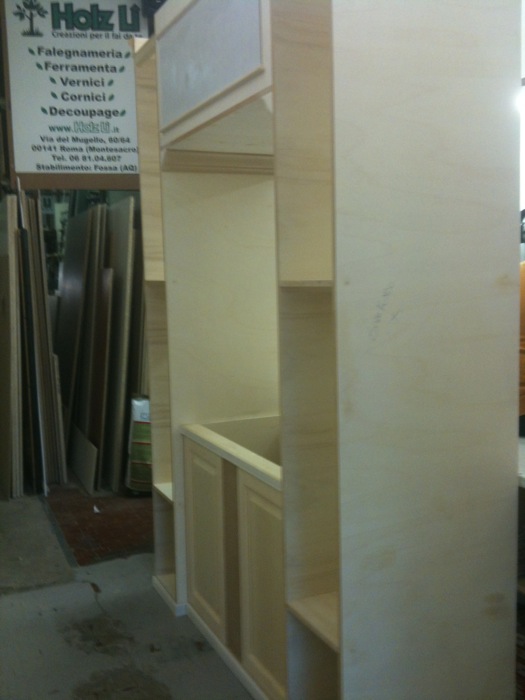 Mobile da bagno bianco opaco