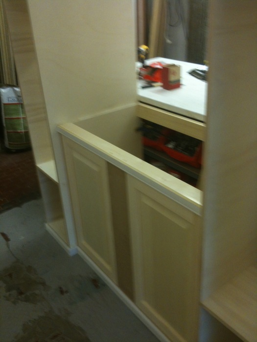 Mobile da bagno bianco opaco