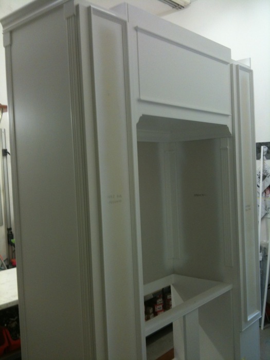 Mobile da bagno bianco opaco