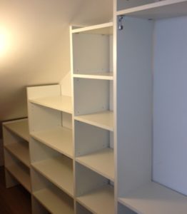 cabina armadio bianco opaco