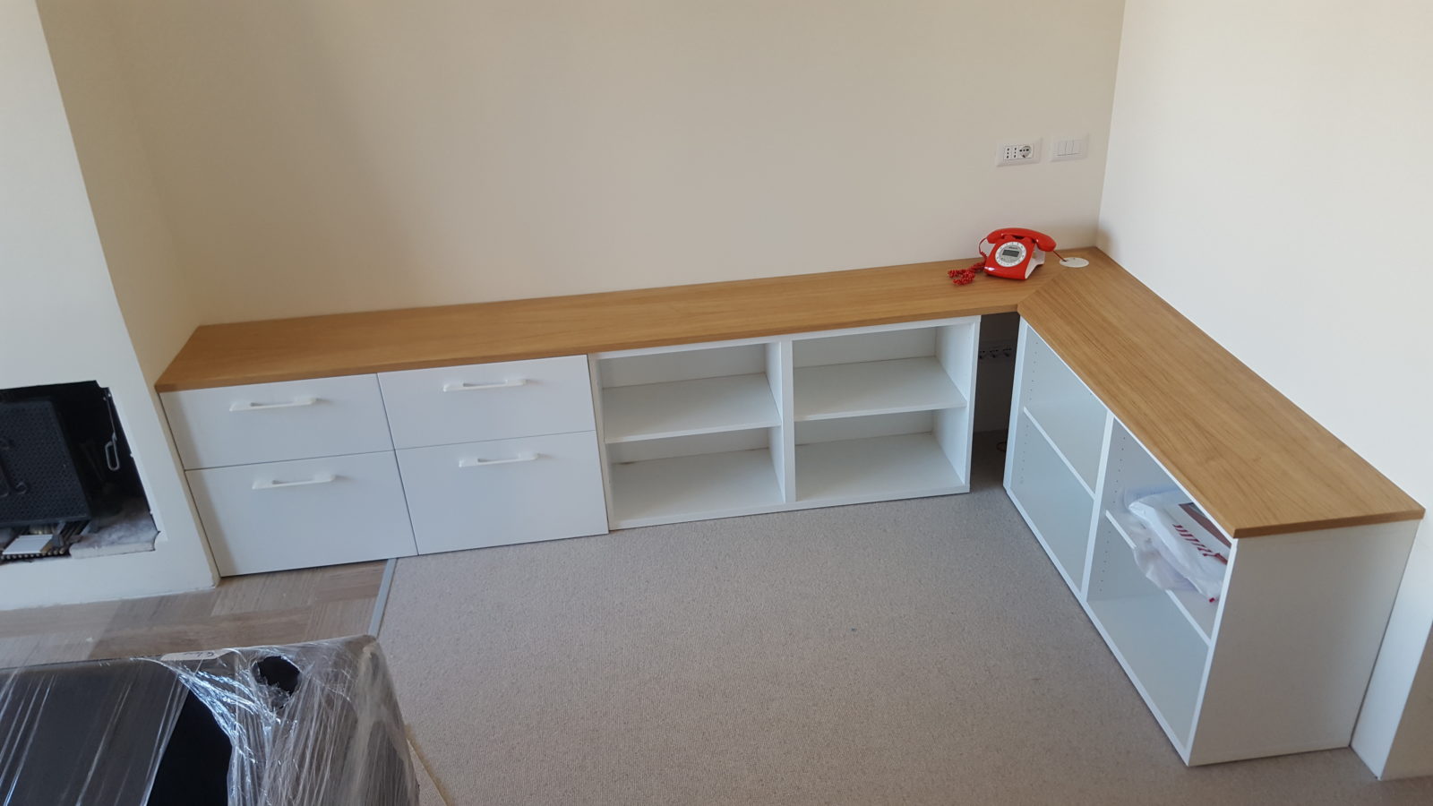 Mensoloni in rovere top mobili