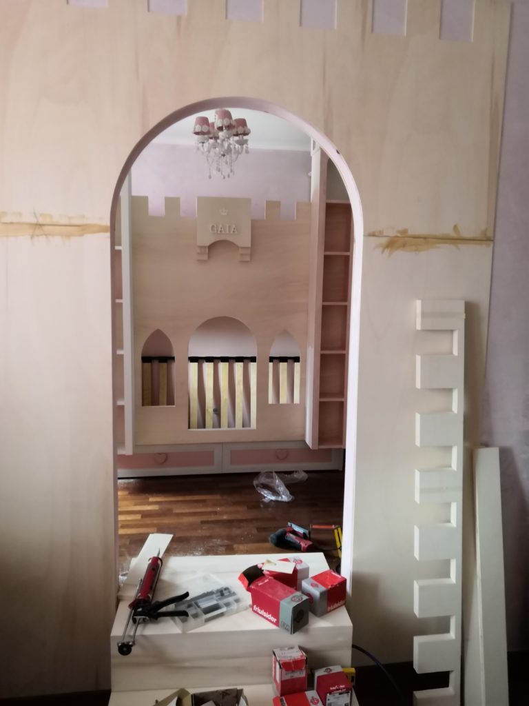 struttura castello cameretta