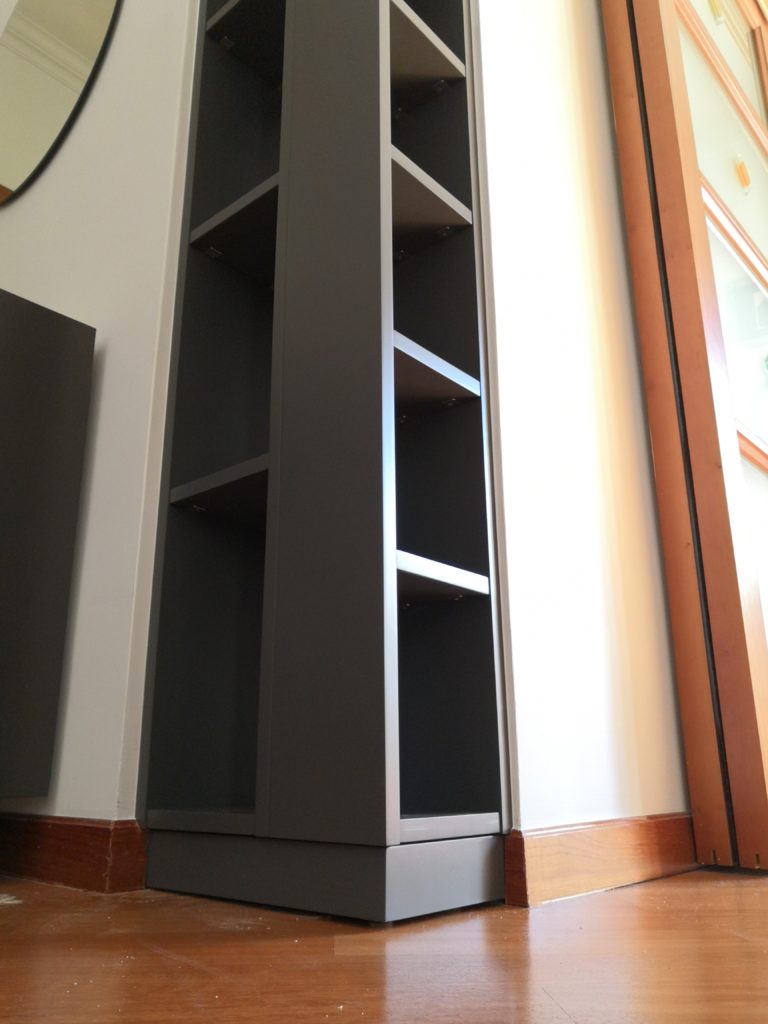 libreria laccata a campione