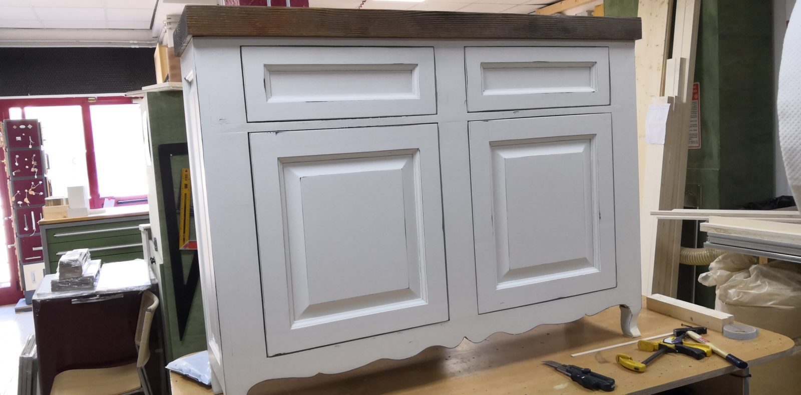 Mensoloni e piani in massello