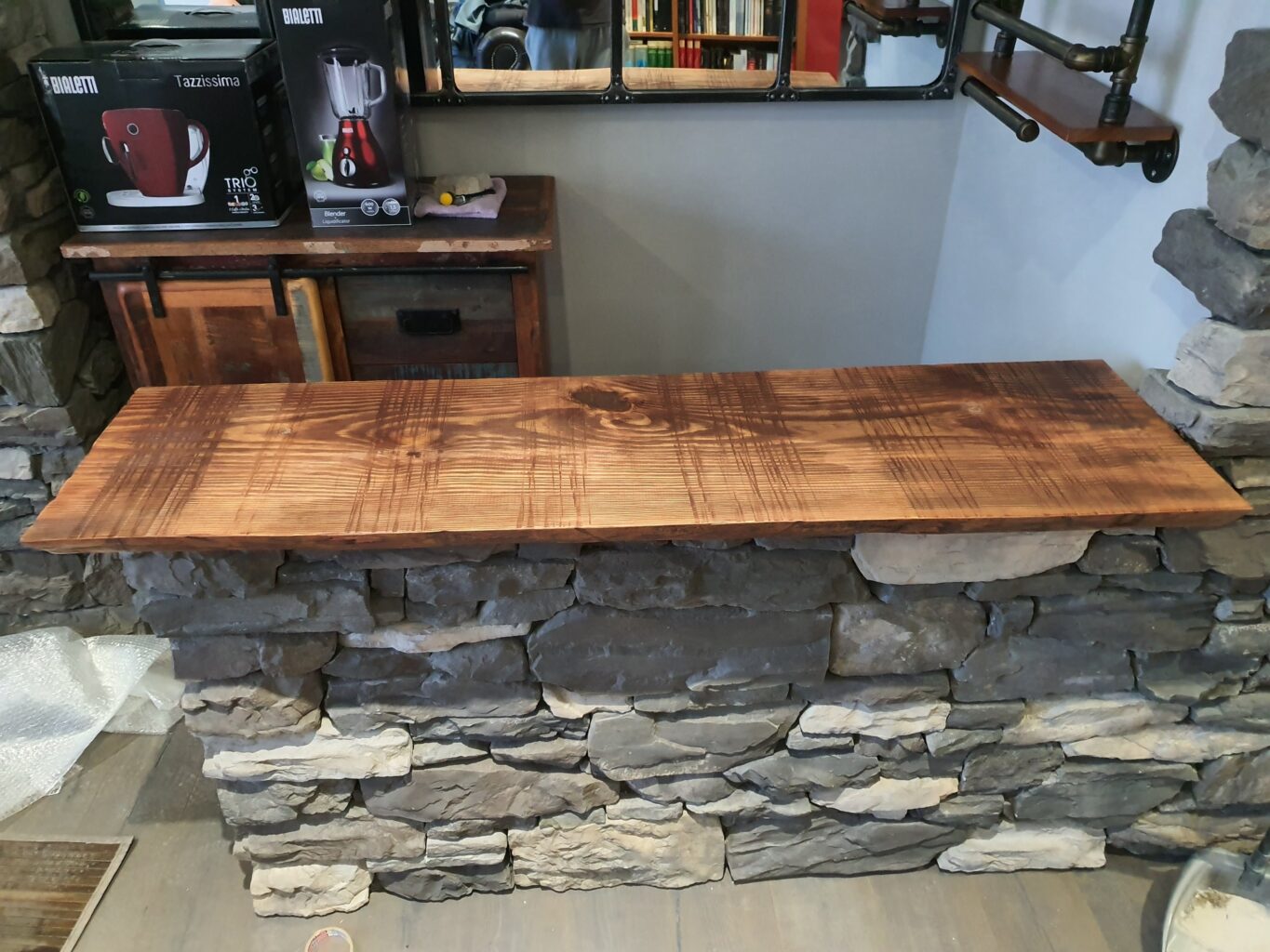 Mensoloni e piani in massello