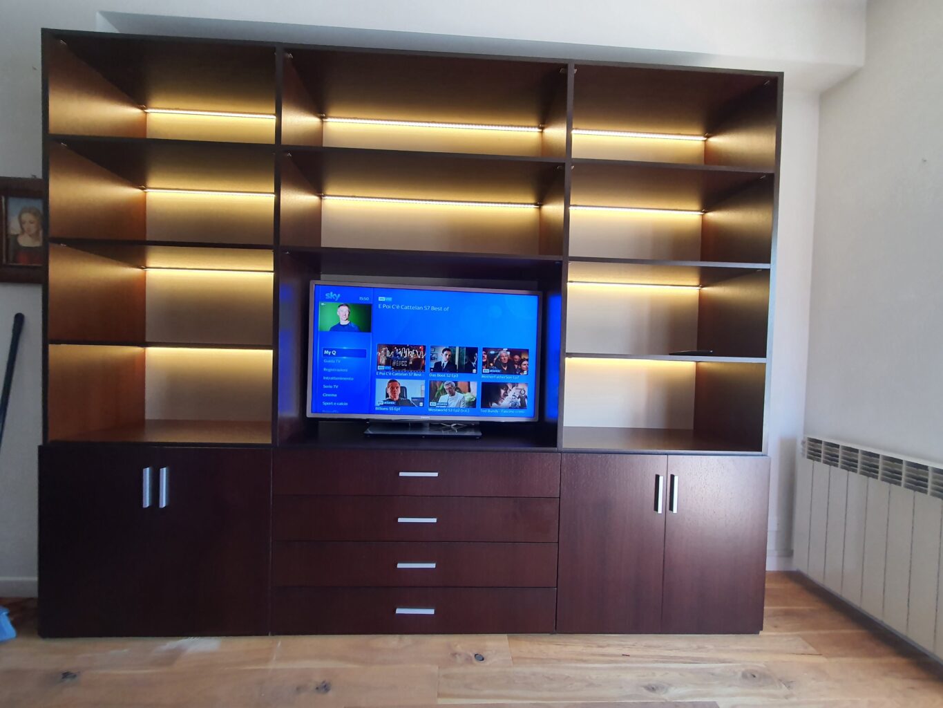 parete attrezzata soggiorno