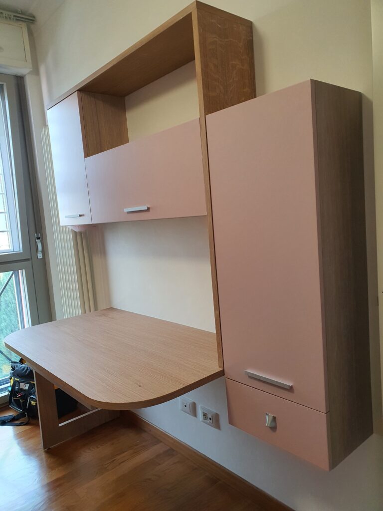 Arredo cameretta postazione lavoro