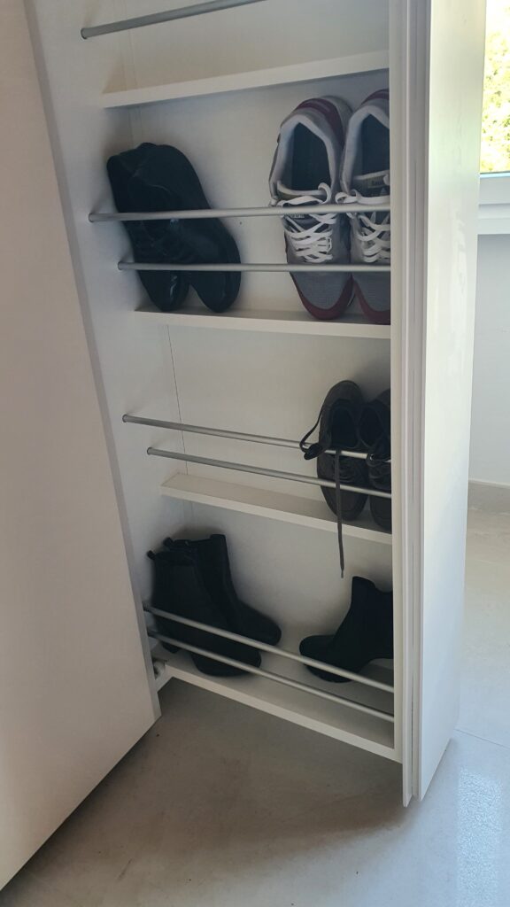 Scarpiera salvaspazio da 24 cm