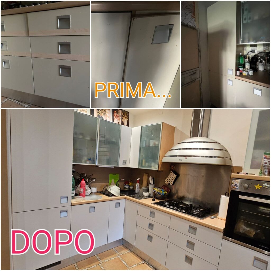 LACCATURA CUCINA E TOP