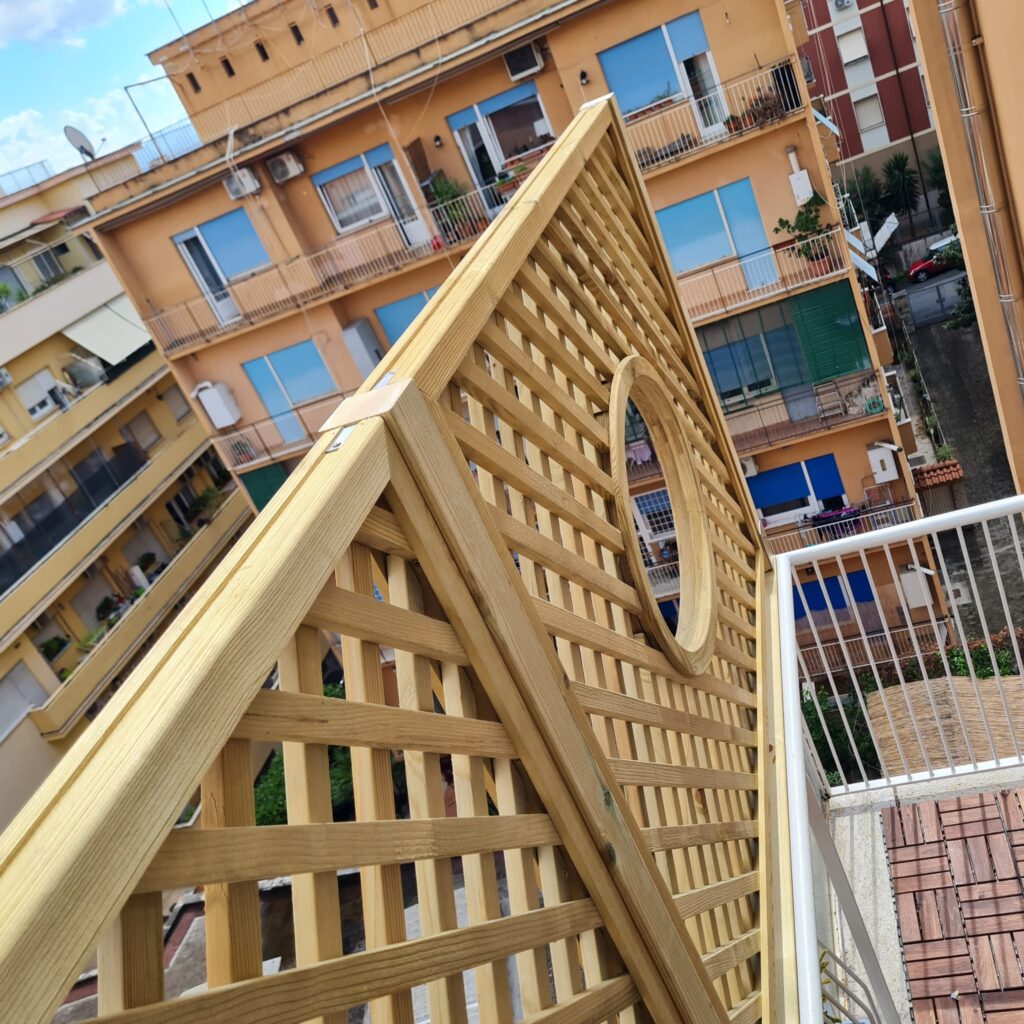 griglie per balconi e terrazzi